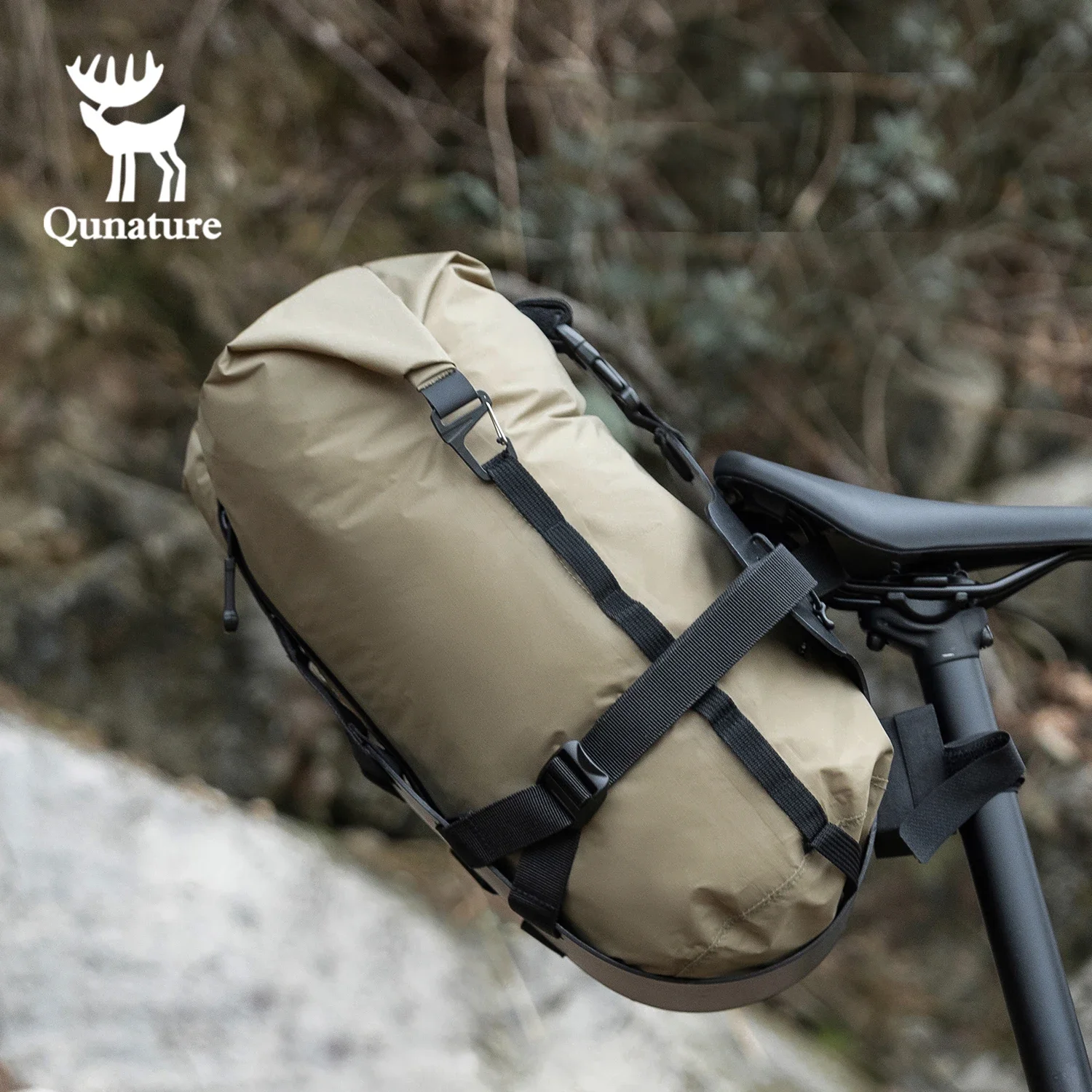 Cycling Gear Shelf - Qunature Bikepacking Bicycle Mount 3/6/12L Waterproof