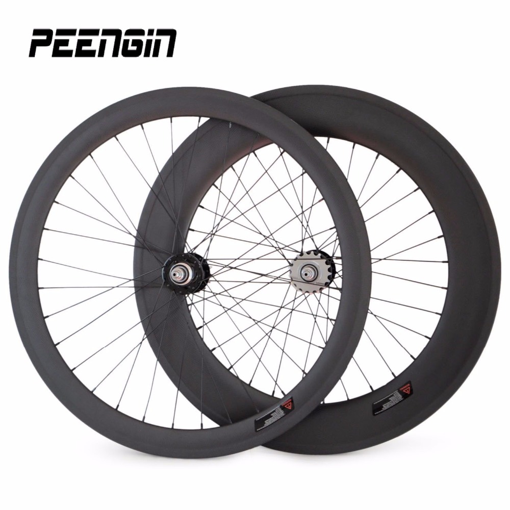 Velo Cycling Gear - Carbon UD Track Bicycle Tubular Rim