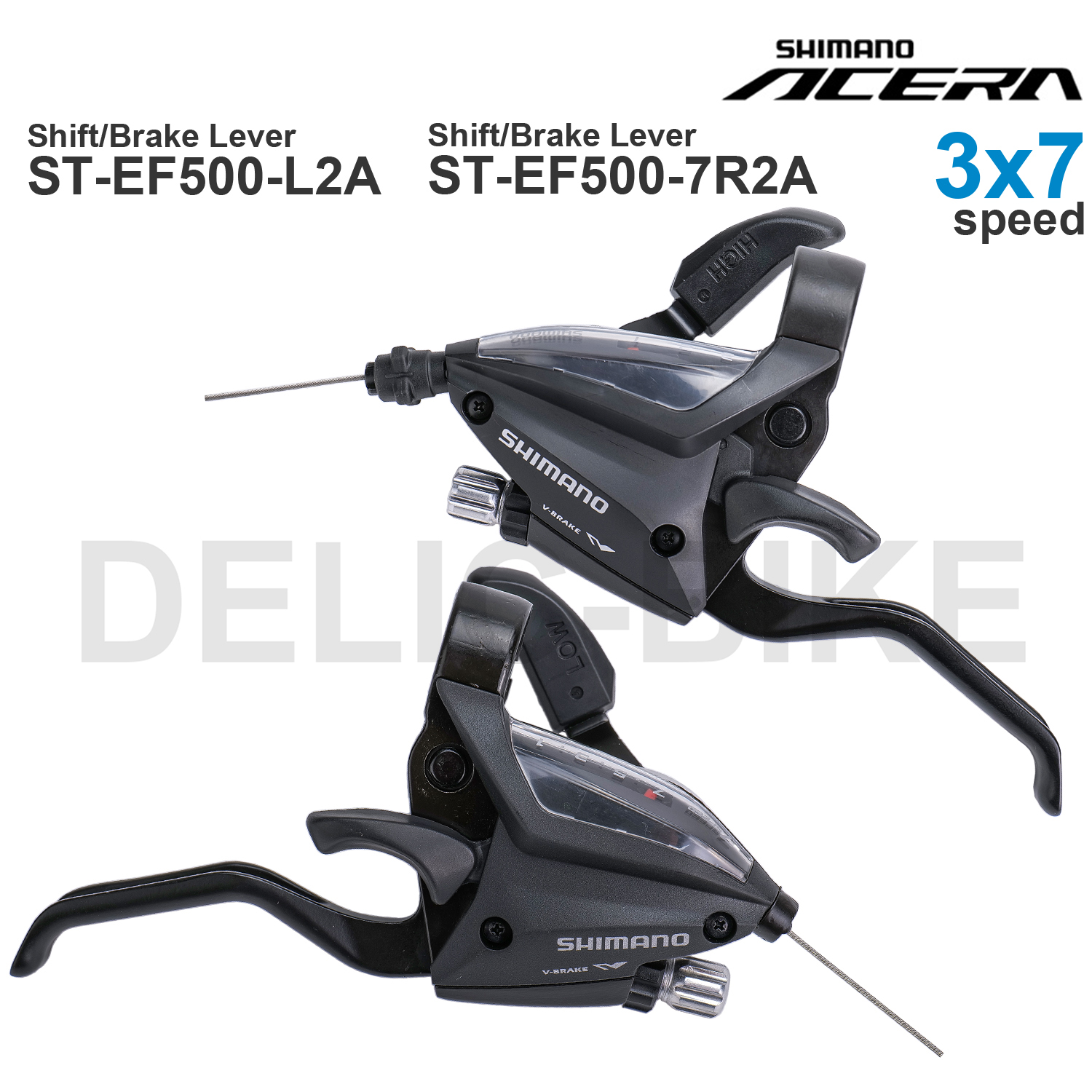 Cycling Gear Kit - SHIMANO ACERA ALTUS EF500 3x7v Groupset