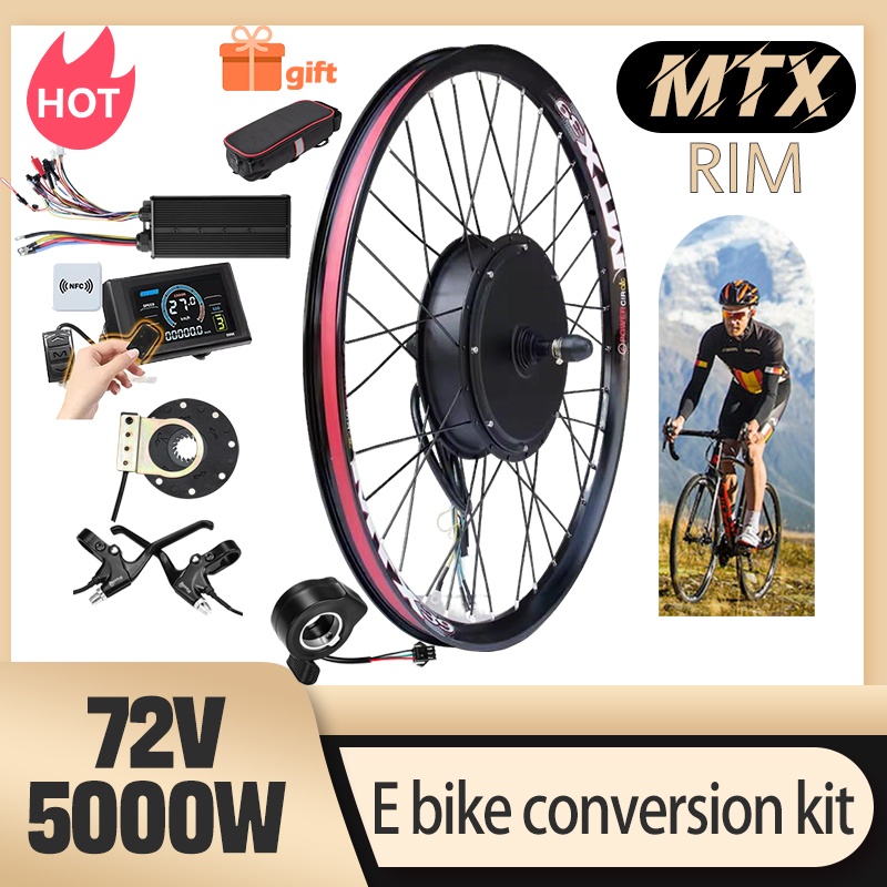 Cycling Gear Kit - MTX39 E bike Conversion Kit 72V