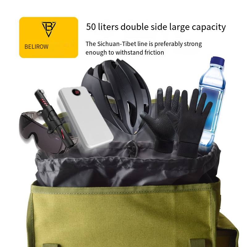 Large Capacity Bike Rear Bag D - Cycling Gear Shelf incelemesi ve fiyatı