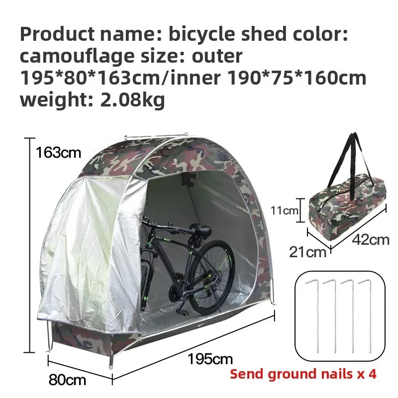 Portable Outdoor Bike Shelter  - Cycling Gear Needed incelemesi ve fiyatı