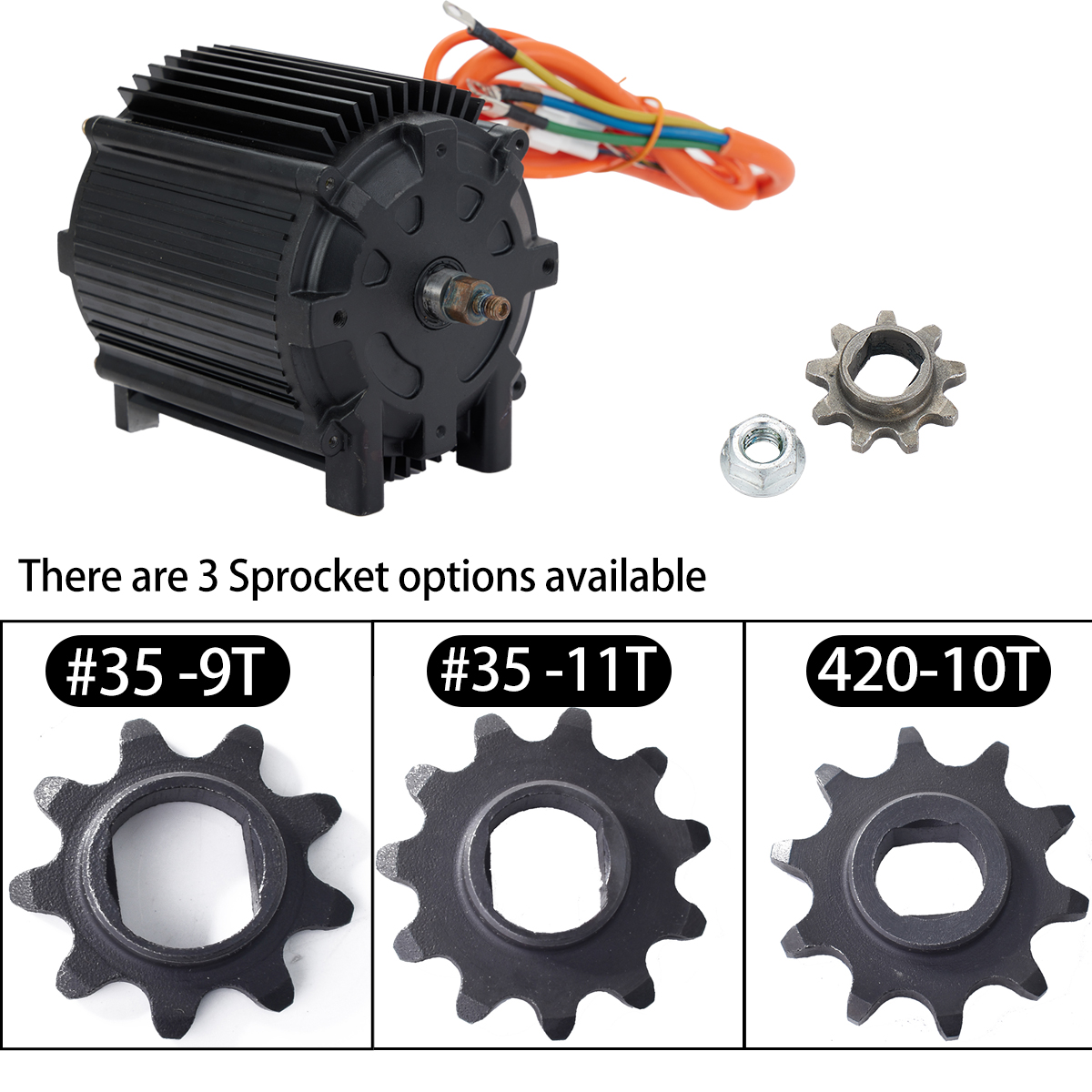Kunray KR5V 72V 5000W Electric - Cycling Gear Kit incelemesi ve fiyatı