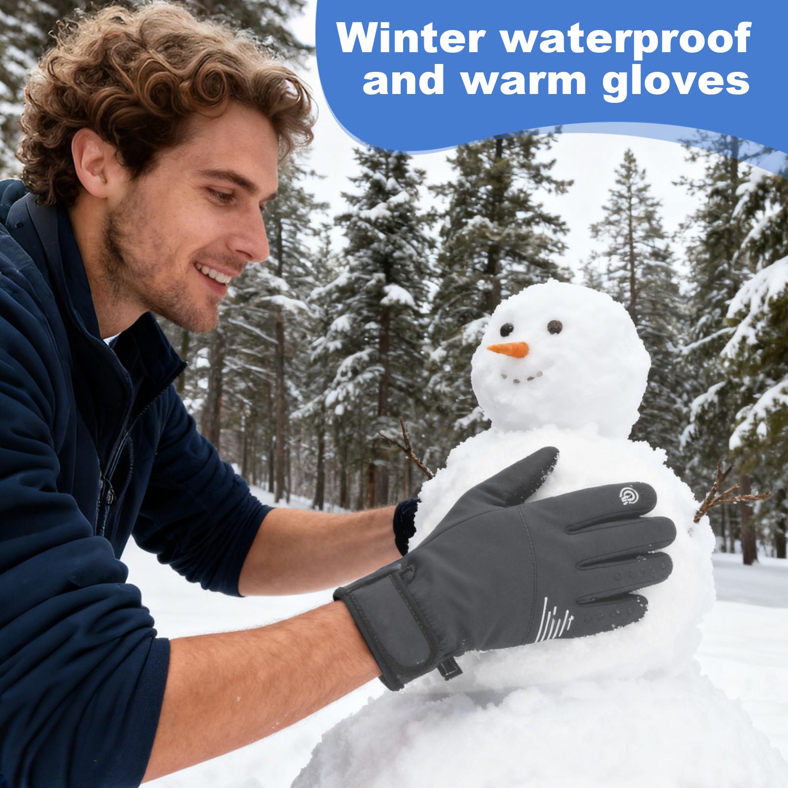 Warm Gloves Windproof Touchscr - Cycling Gear For Cold Weather incelemesi ve fiyatı