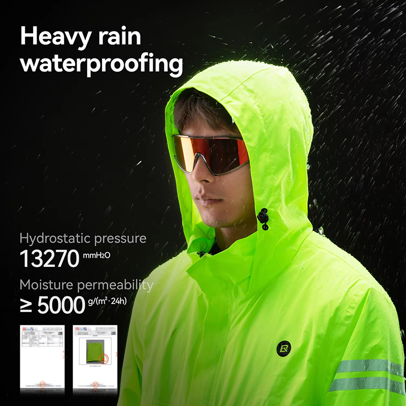 ROCKBROS Cycling Raincoat All- - Cycling Gear Women Sale incelemesi ve fiyatı