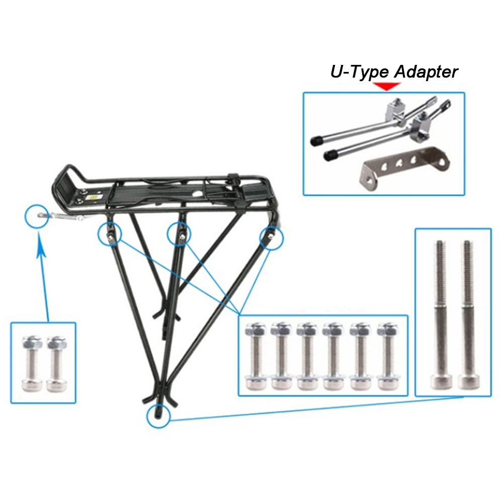 ZTTO Bicycle Rear Rack Mountai - Cycling Gear Shelf incelemesi ve fiyatı