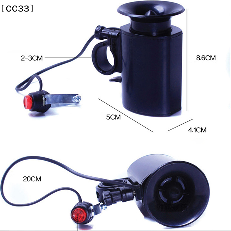 Bicycle Horn Electronic Black  - Bike Bell incelemesi ve fiyatı