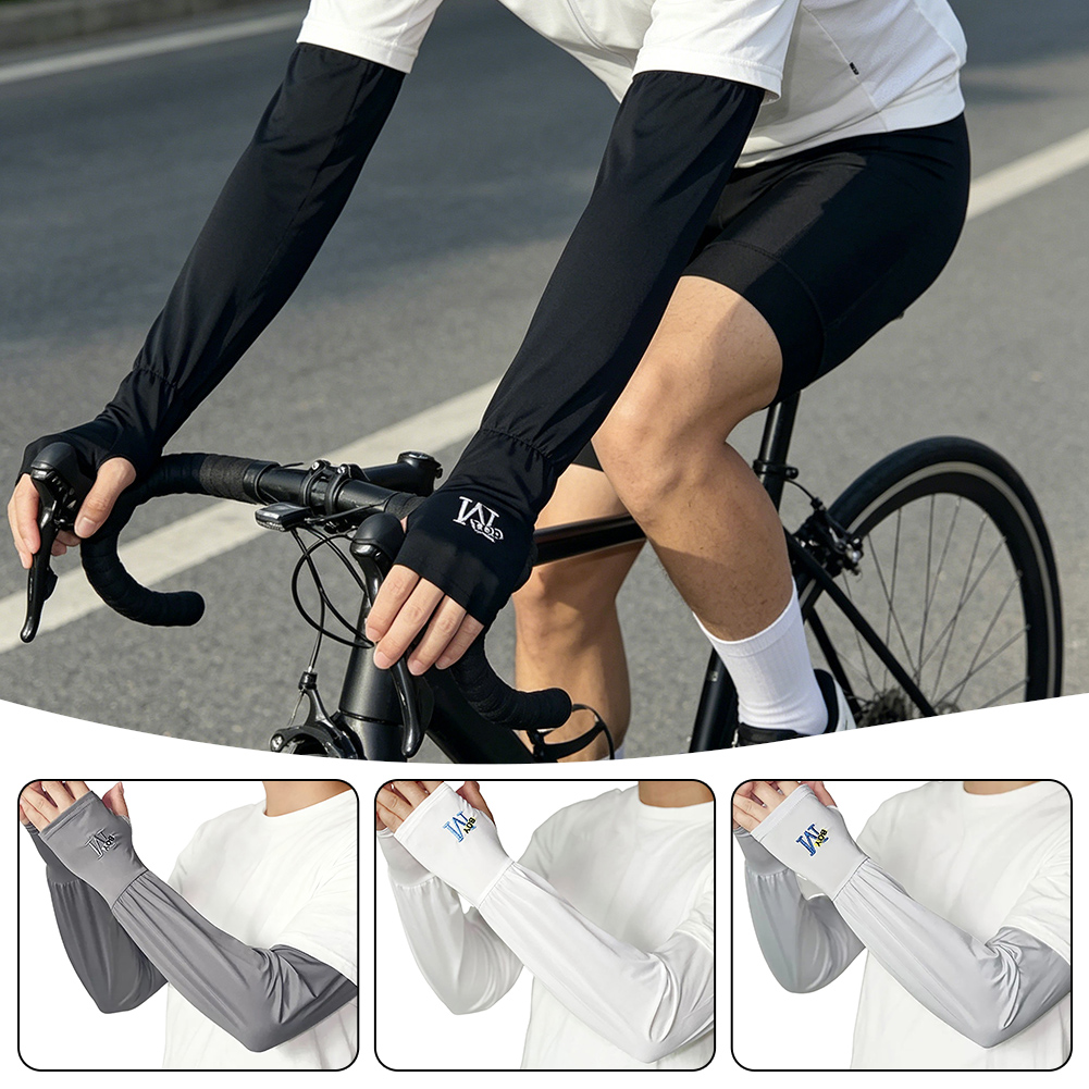 Ice Silk Cooling Sleeves For W - Cycling Gear Design incelemesi ve fiyatı