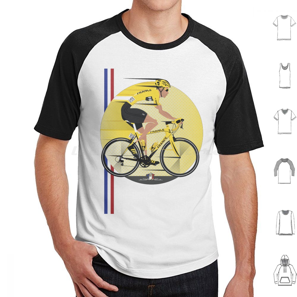 France Yellow Jersey T Shirt 6 - Fixed Gear Cycling Jersey incelemesi ve fiyatı