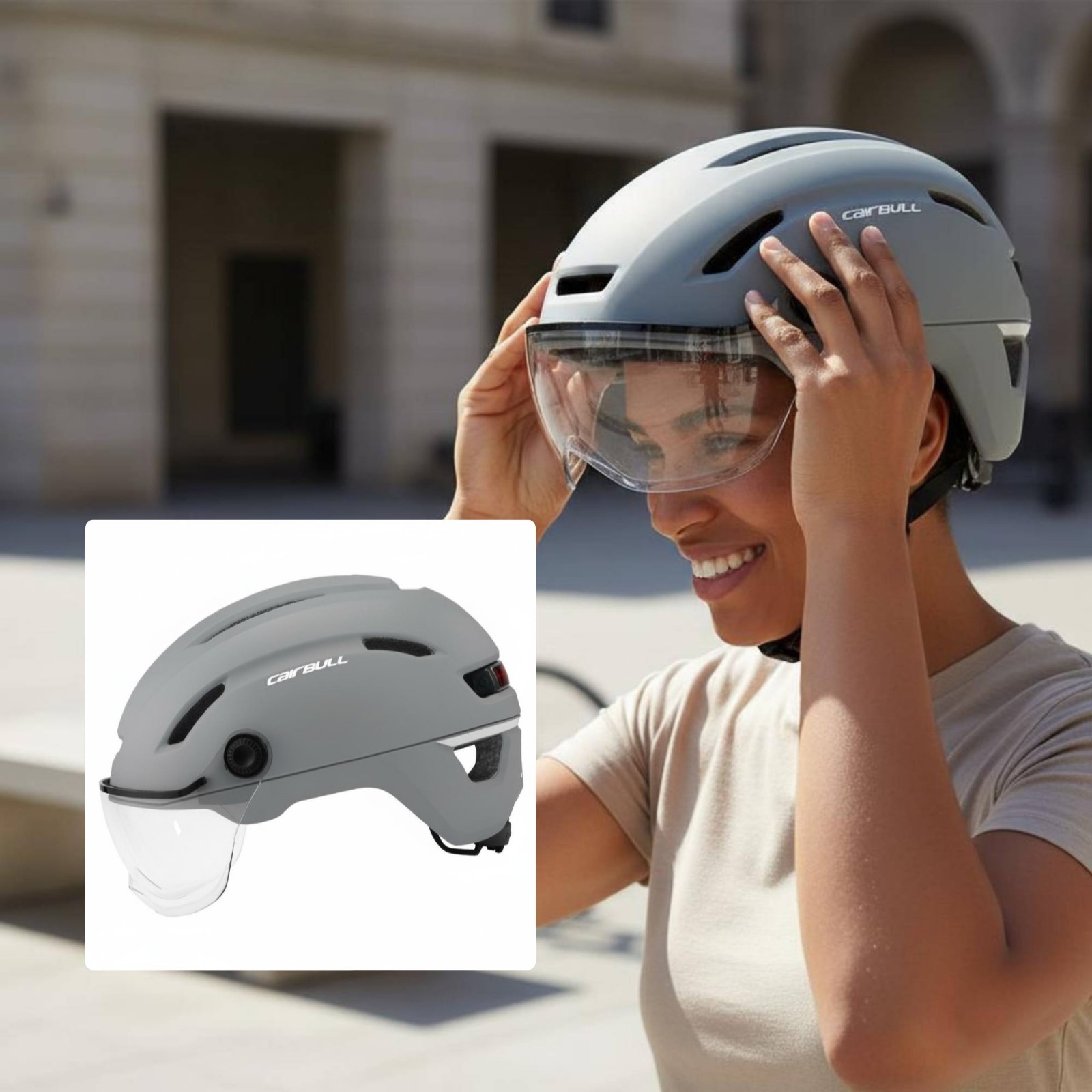 Electric Bicycle Commuter Helm - Cycling Gear For Commuting incelemesi ve fiyatı
