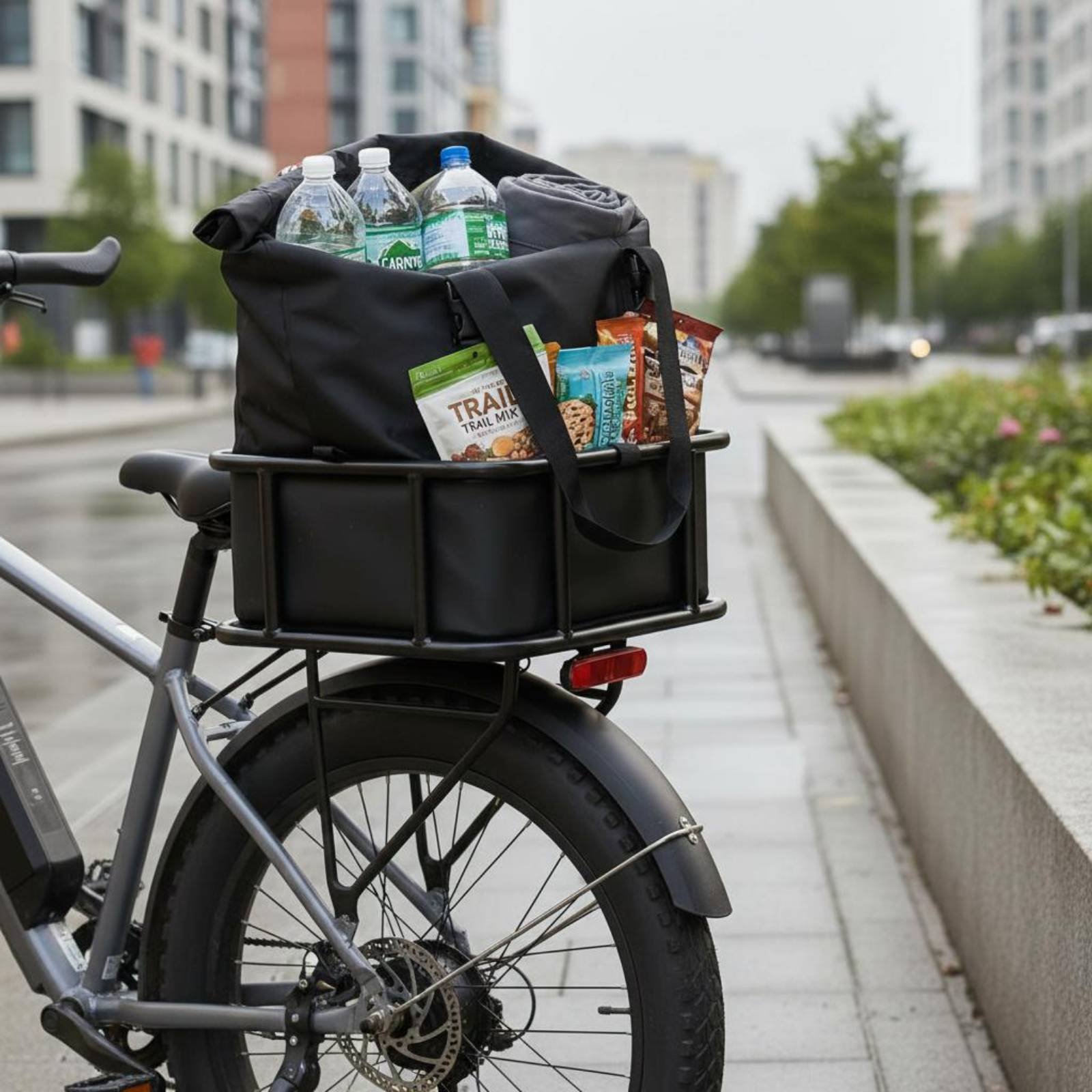 Electric Bike Basket Bag Dustp - Cycling Gear For Commuting incelemesi ve fiyatı