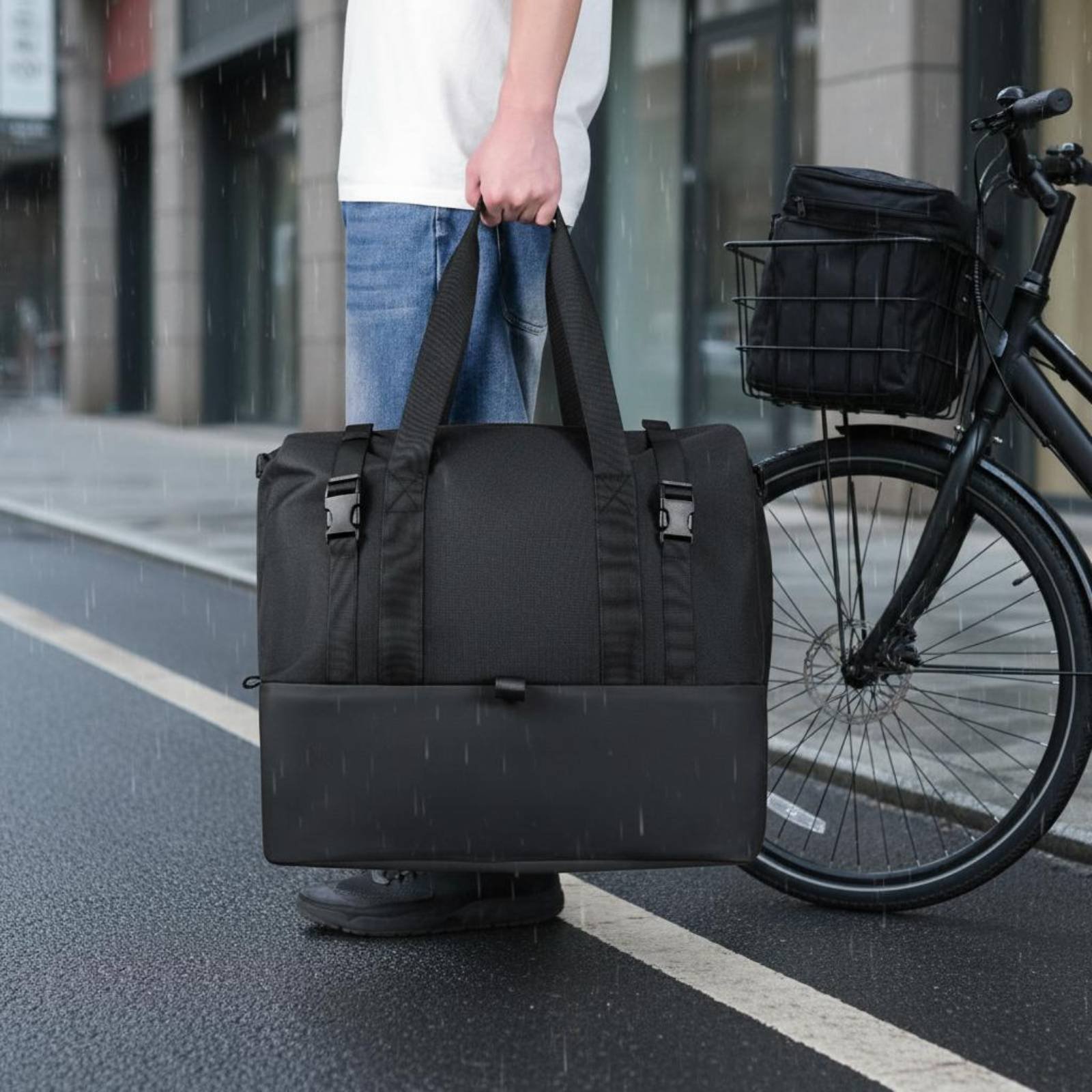Electric Bike Basket Bag Dustp - Cycling Gear For Commuting incelemesi ve fiyatı