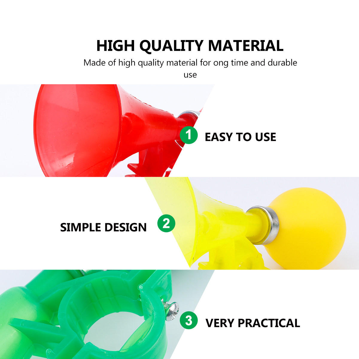 4 Pcs Loud Bike Horn Small Air - Bike Bell incelemesi ve fiyatı
