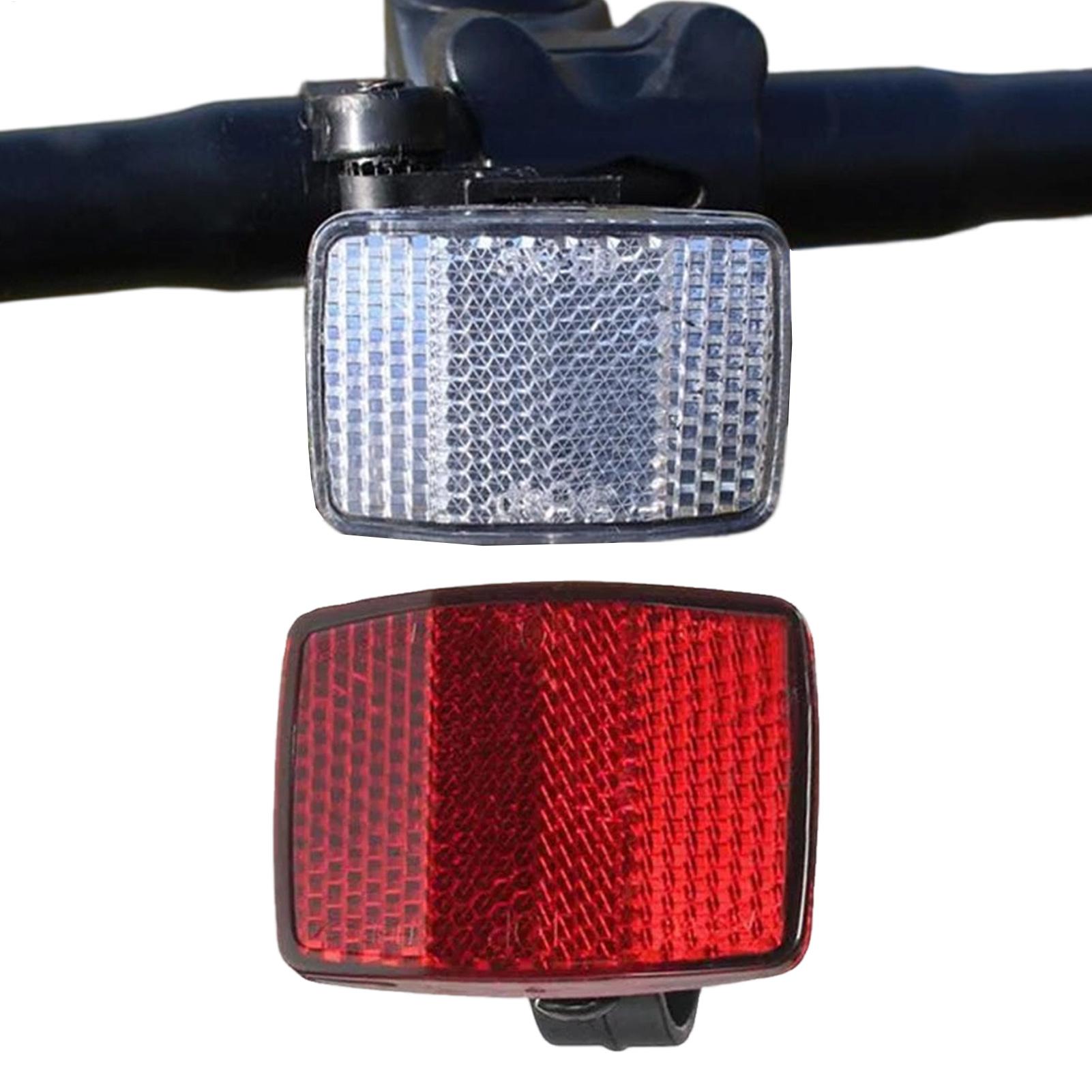 2 Pcs Bike Front Rear Reflecto - Cycling Gear For Commuting incelemesi ve fiyatı
