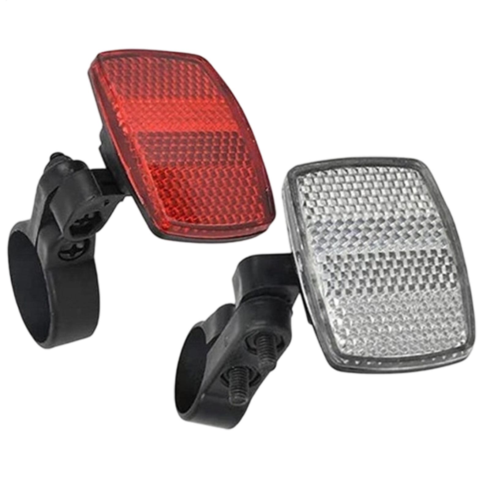 2 Pcs Bike Front Rear Reflecto - Cycling Gear For Commuting incelemesi ve fiyatı