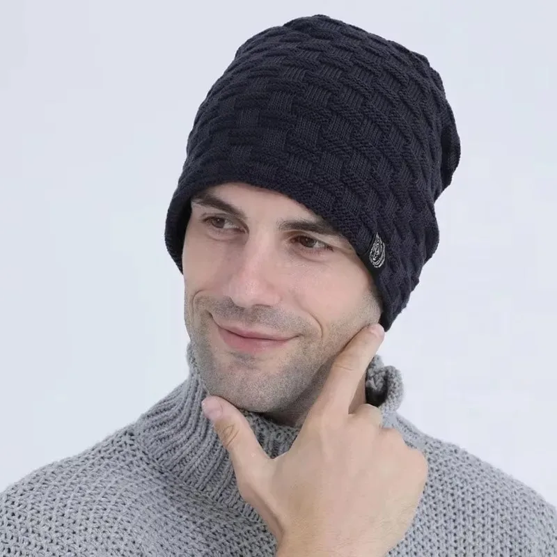 Mens Plush Lining Beanie Winte - Cycling Gear For Cold Weather incelemesi ve fiyatı