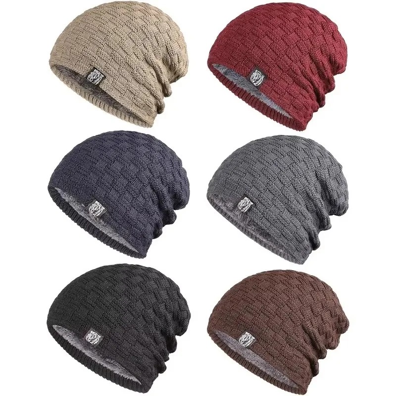 Mens Plush Lining Beanie Winte - Cycling Gear For Cold Weather incelemesi ve fiyatı