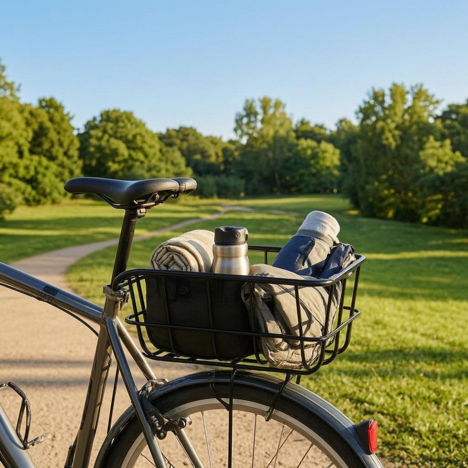 Rear Cycle Basket Open Design  - Cycling Gear Design incelemesi ve fiyatı