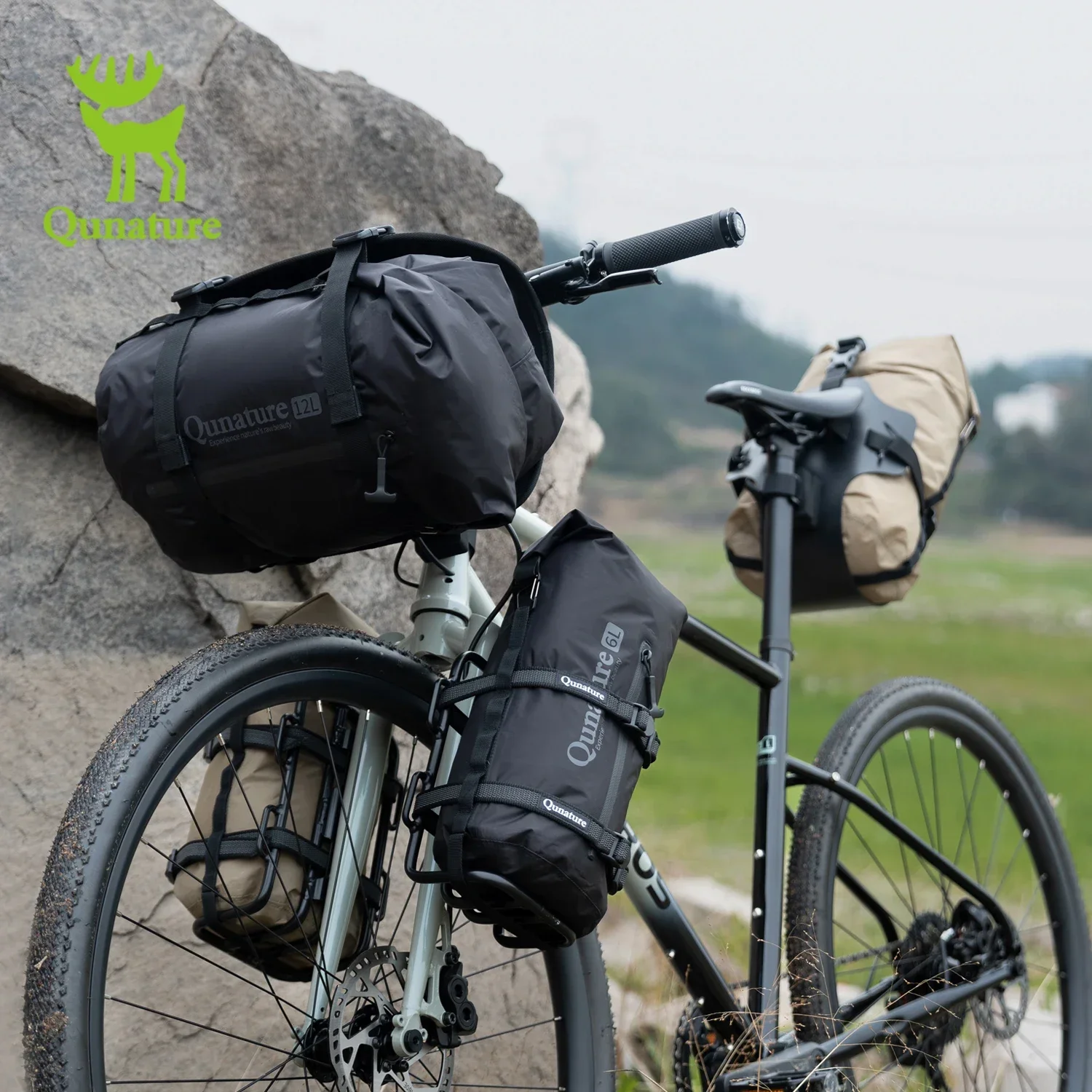Qunature Bikepacking Bicycle B - Cycling Gear Shelf incelemesi ve fiyatı
