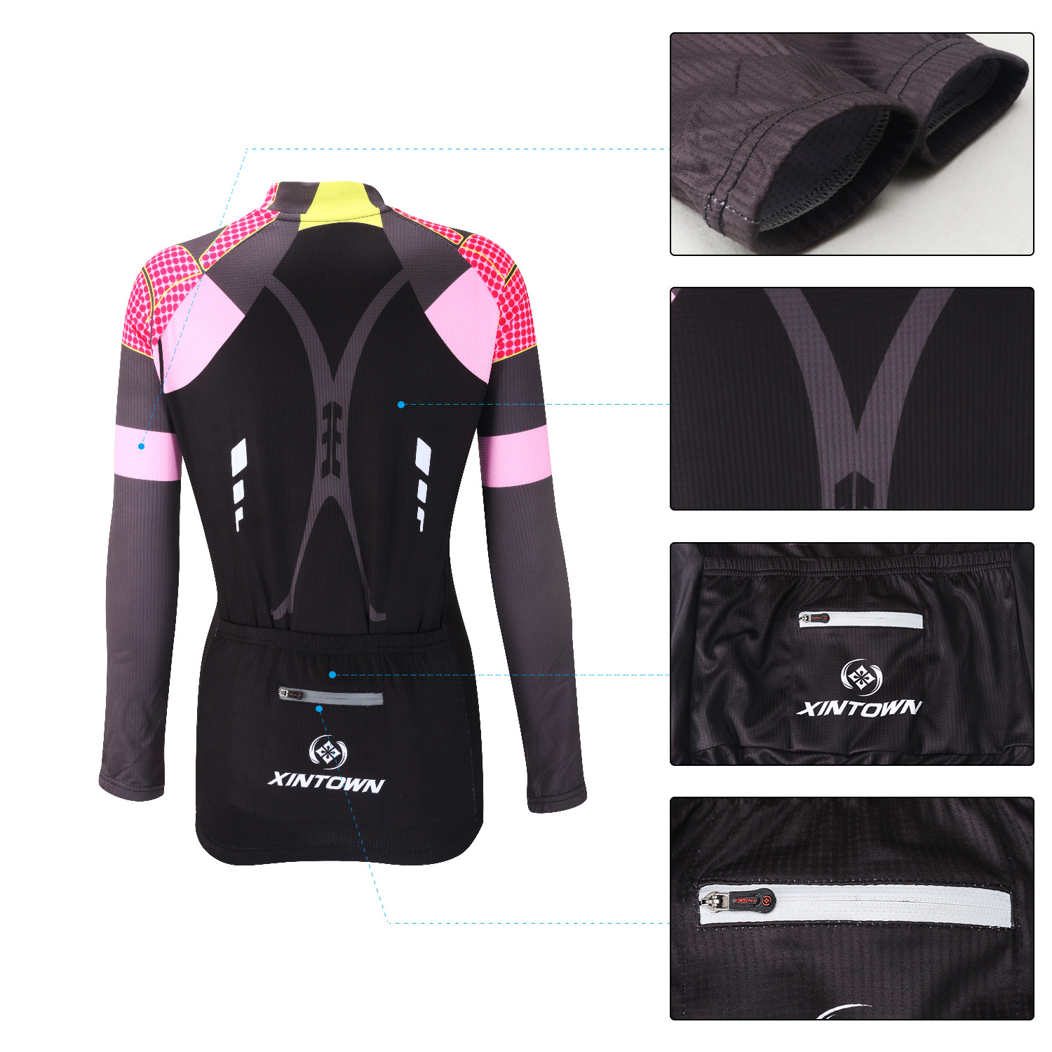 XINTOWN Women's Long Sleeve Cy - Cycling Gear Women Sale incelemesi ve fiyatı