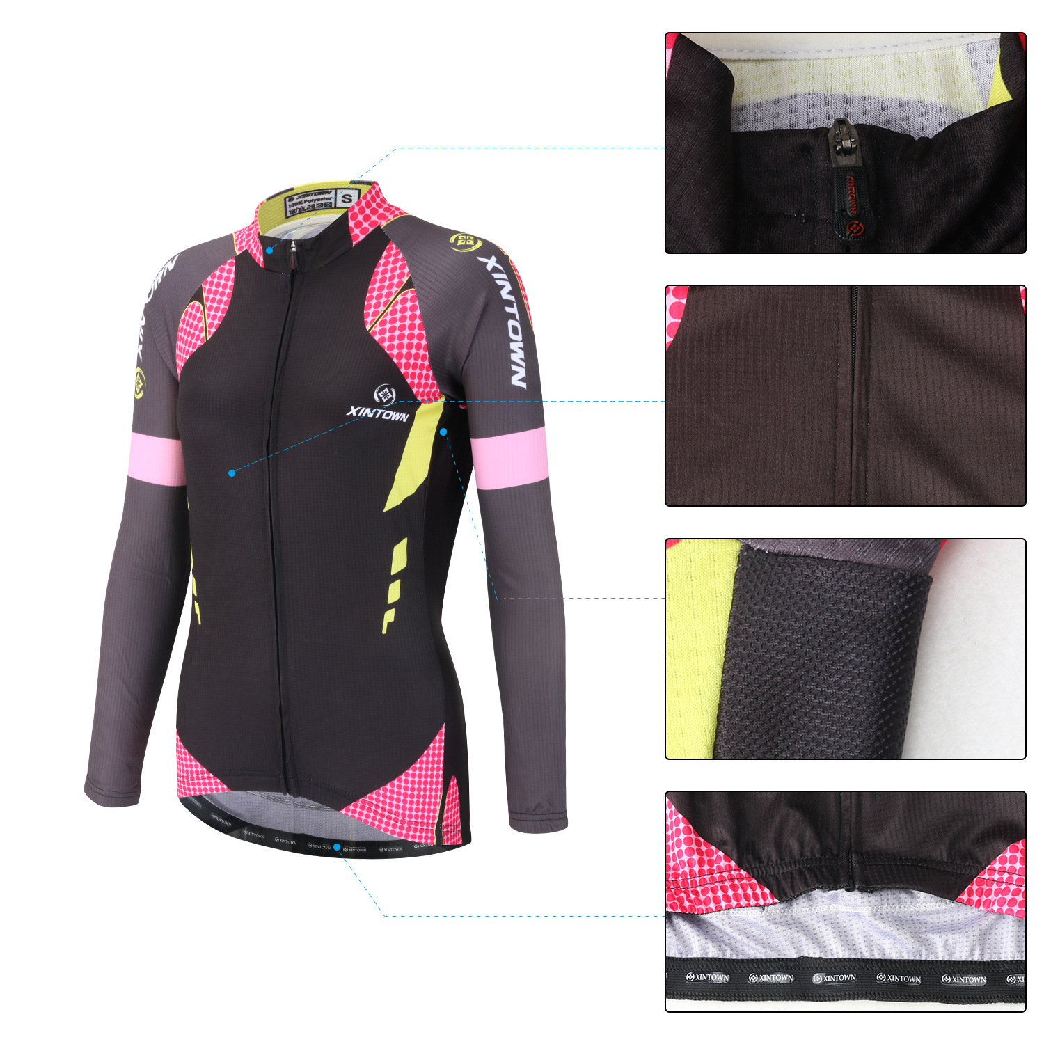 XINTOWN Women's Long Sleeve Cy - Cycling Gear Women Sale incelemesi ve fiyatı