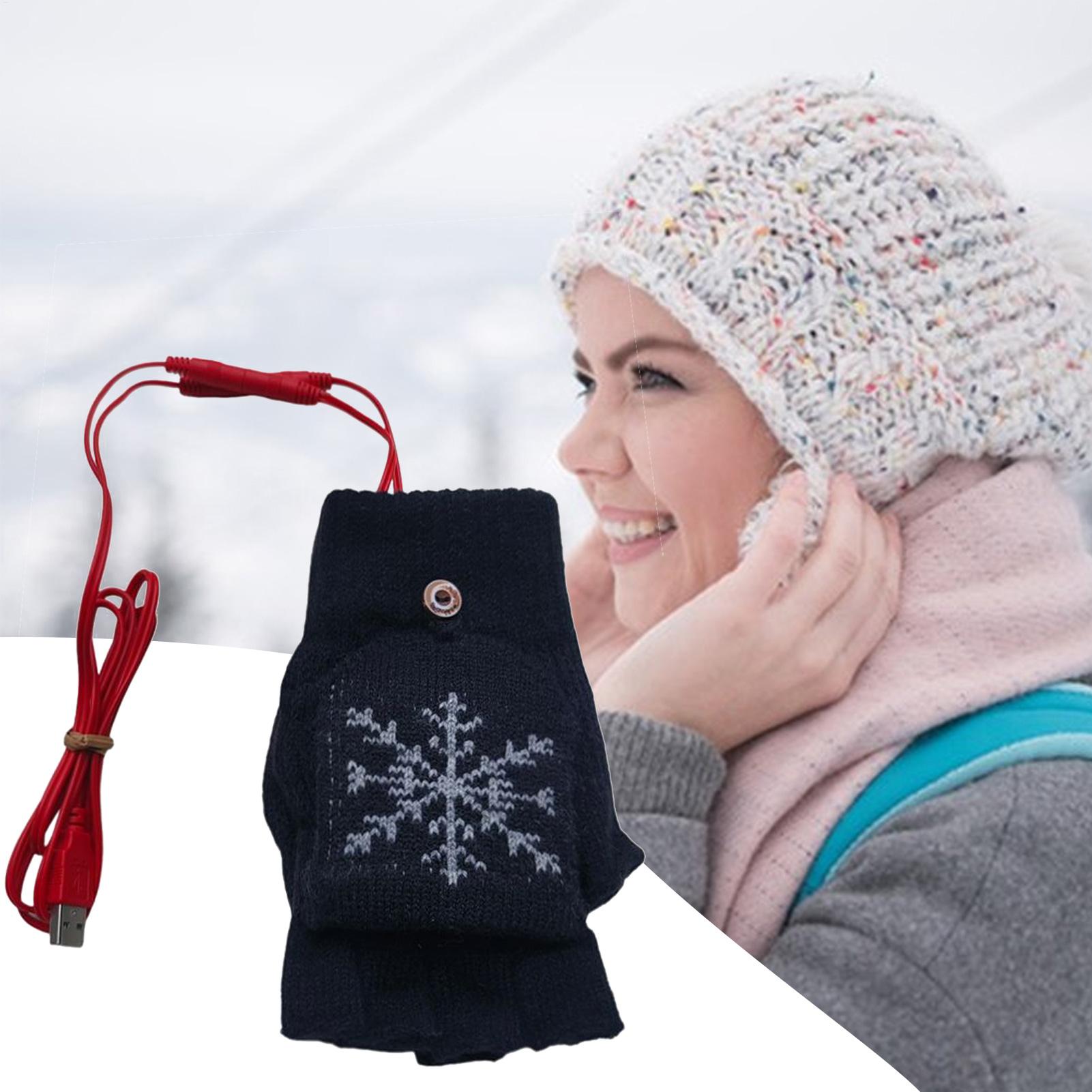 Heated Gloves Fingerless USB H - Cycling Gear For Cold Weather incelemesi ve fiyatı
