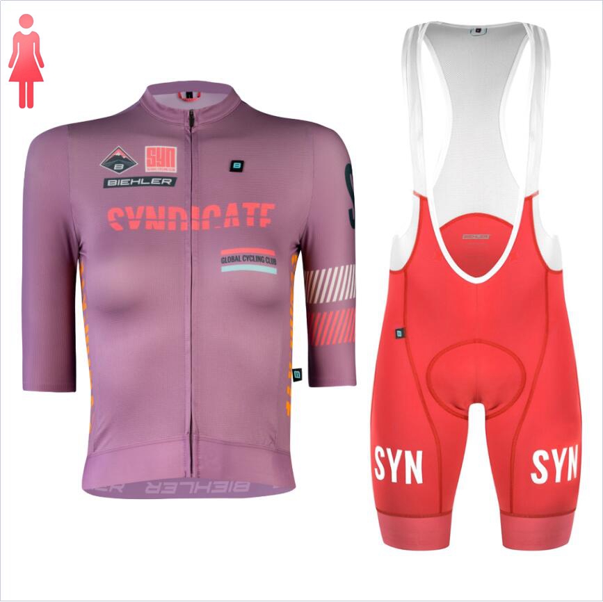 SYN Purple short sleeve Jersey - Cycling Gear Women Sale incelemesi ve fiyatı