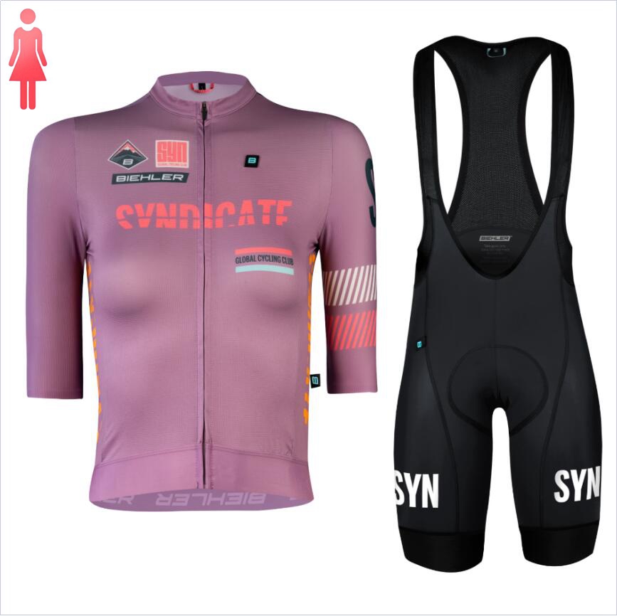 SYN Purple short sleeve Jersey - Cycling Gear Women Sale incelemesi ve fiyatı