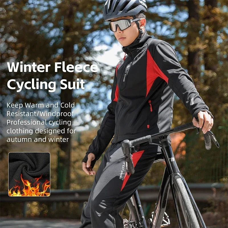 WEST BIKING Men's Winter Cycli - Cycling Gear Women Sale incelemesi ve fiyatı